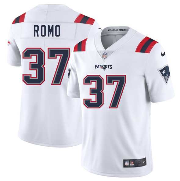 Men & Women & Youth New England Patriots #37 Parker Romo White 2025 Vapor Limited Stitched Jersey,We sell and wholesale Men & Women & Youth New England Patriots #37 Parker Romo White 2025 Vapor Limited Stitched Jersey on line form chian!